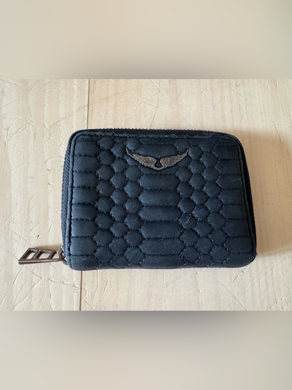 Zadig & Voltaire Mini Zv Matelasse Wallet